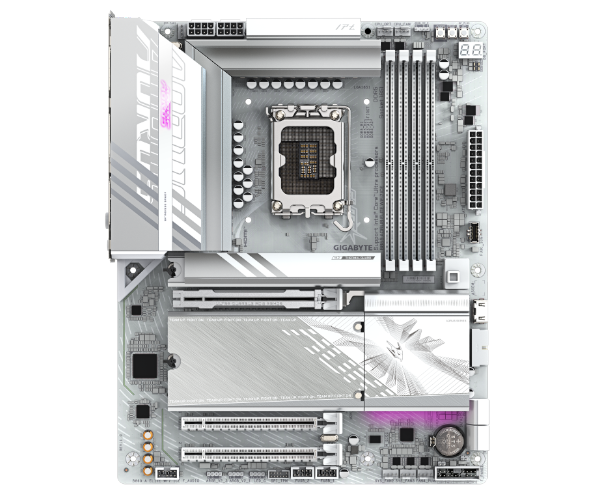 לוח אם Gigabyte B860 AORUS ELITE WIFI7 ICE