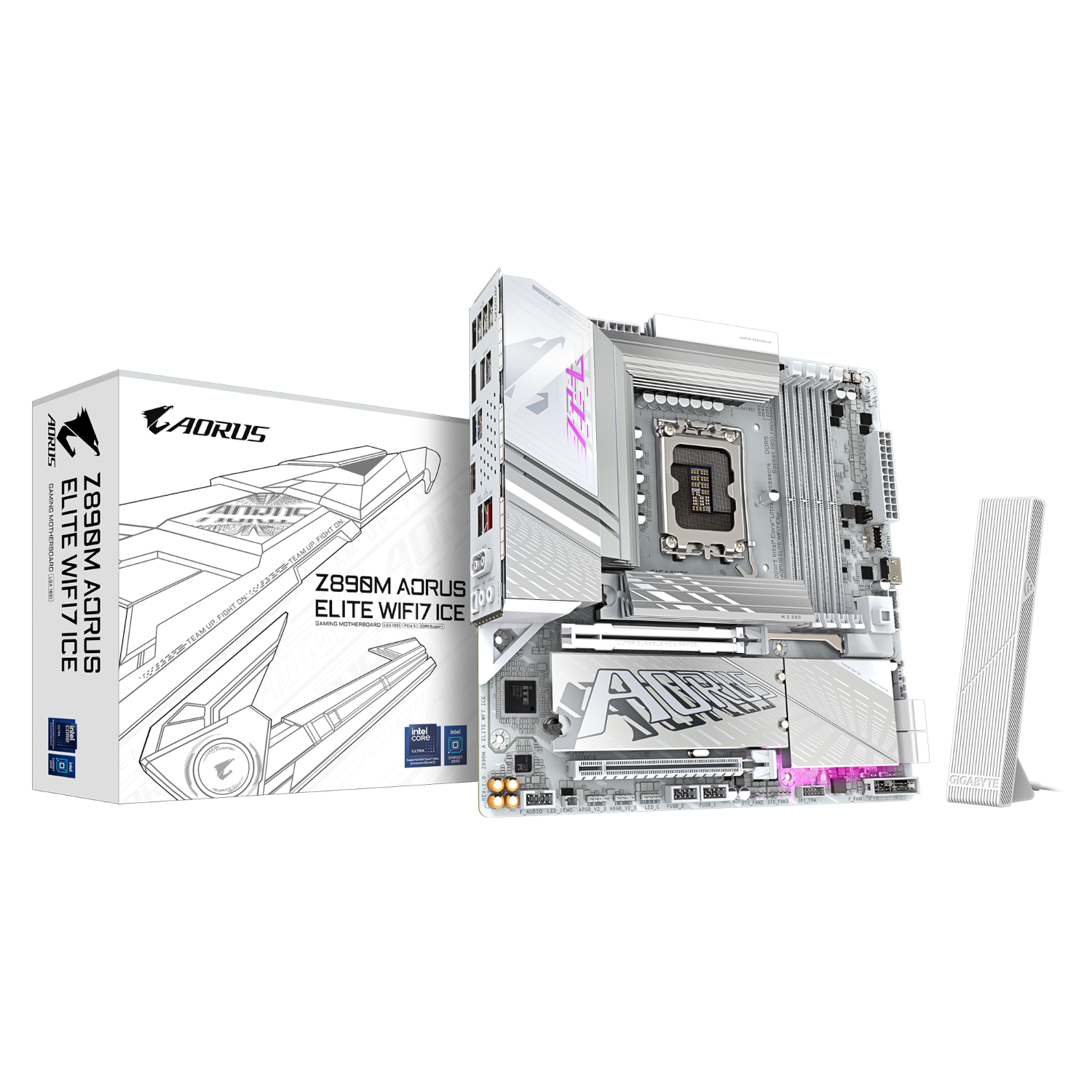 Gigabyte Z890M AORUS ELITE WIFI7 ICE motherboard