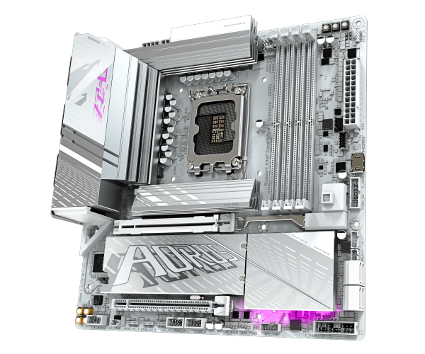 Gigabyte Z890M AORUS ELITE WIFI7 ICE motherboard
