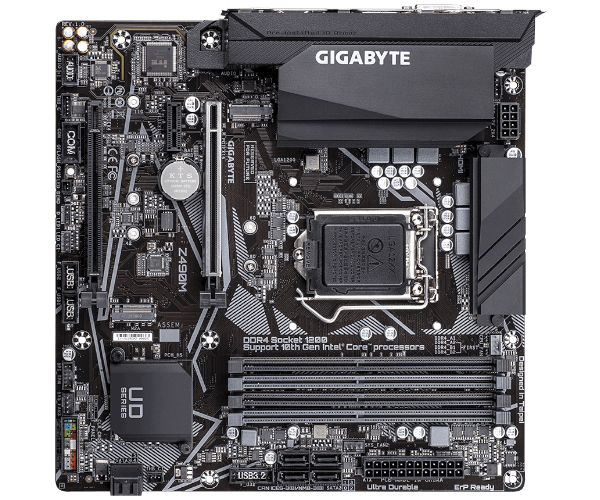 Refurbished Gigabyte Z490M motherboard