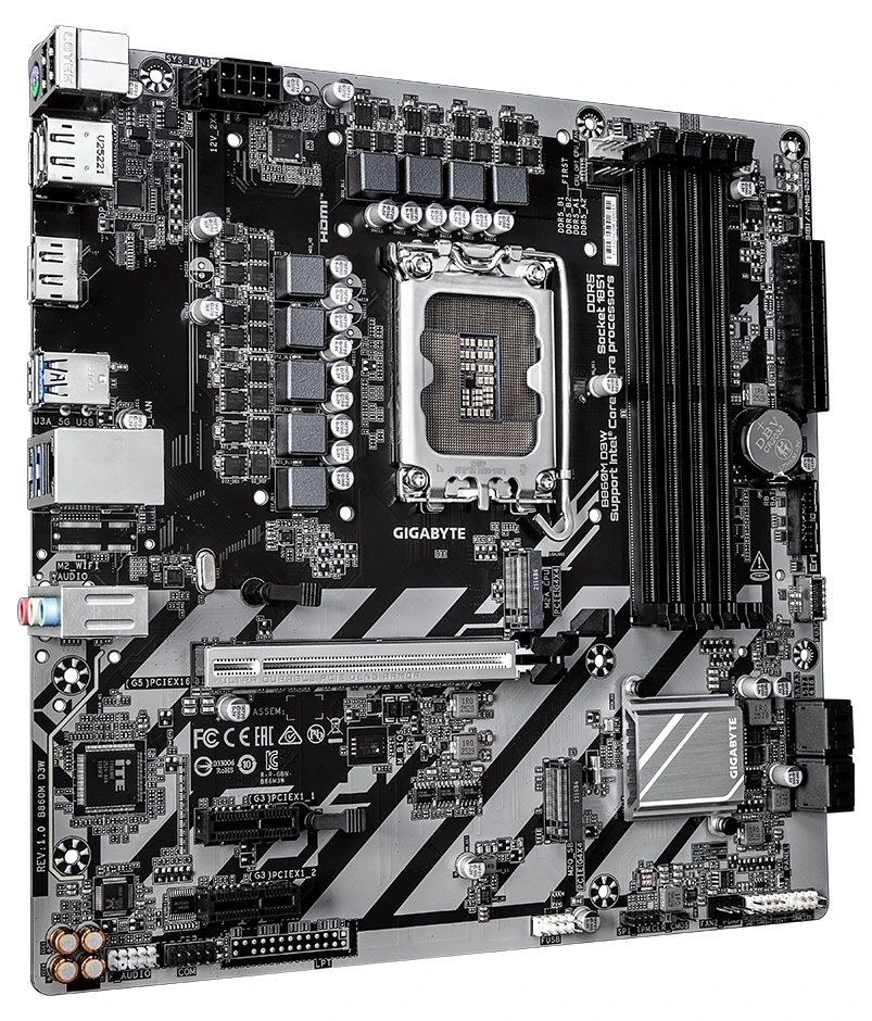 Gigabyte B860M D3W motherboard