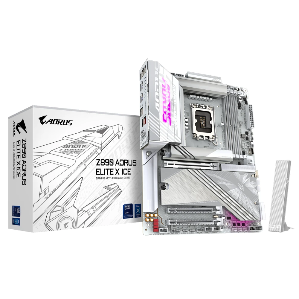 לוח אם Gigabyte Z890 AORUS ELITE X ICE