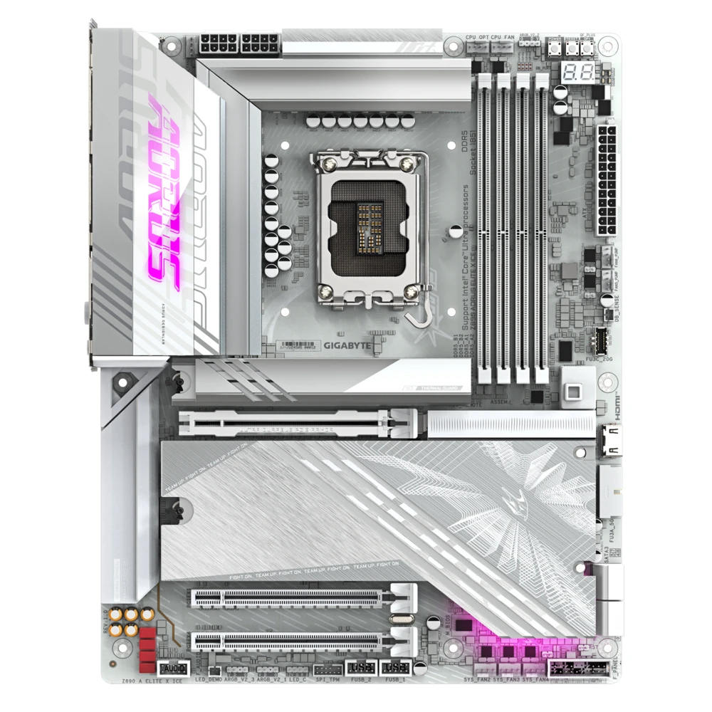 לוח אם Gigabyte Z890 AORUS ELITE X ICE