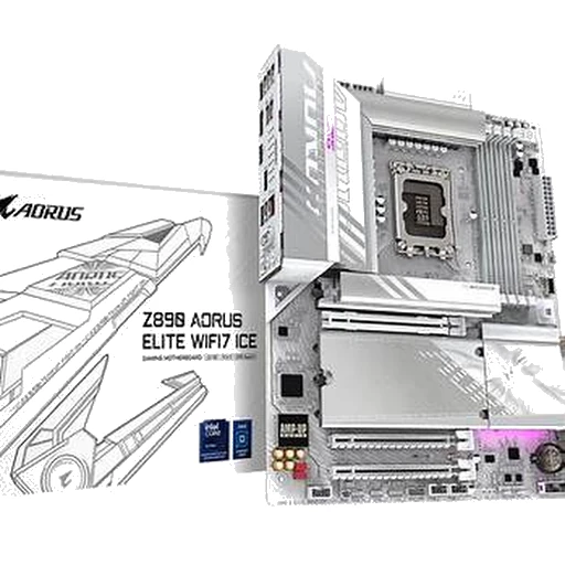 Материнская плата Gigabyte Z890 AORUS ELITE WIFI7 ICE
