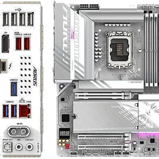 Материнская плата Gigabyte Z890 AORUS ELITE WIFI7 ICE