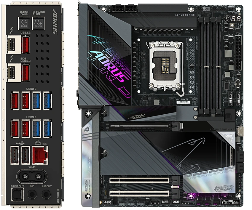 Gigabyte Z890 AORUS MASTER motherboard